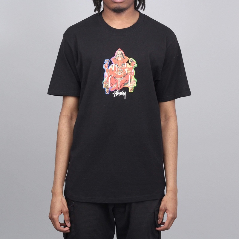 Stussy Ganesh T-Shirt Black Small