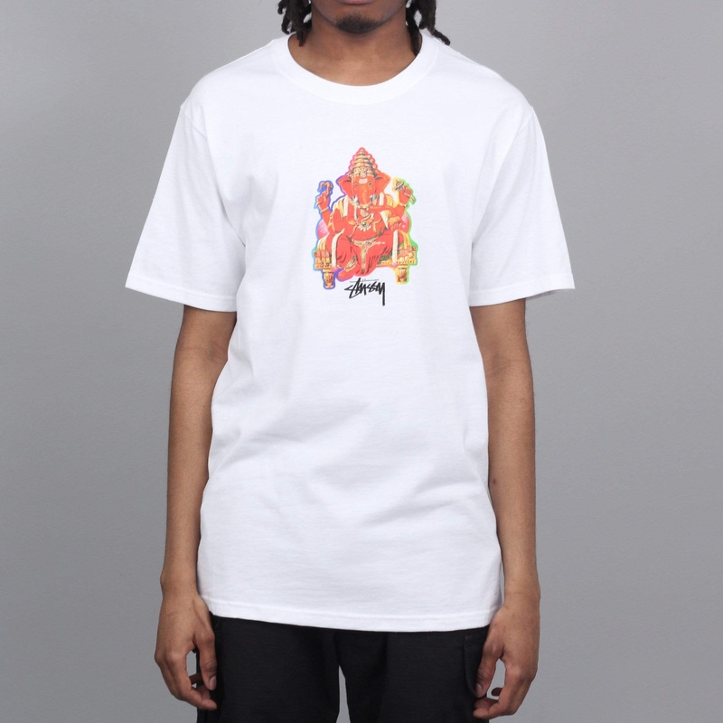 Stussy Ganesh T-Shirt White Small