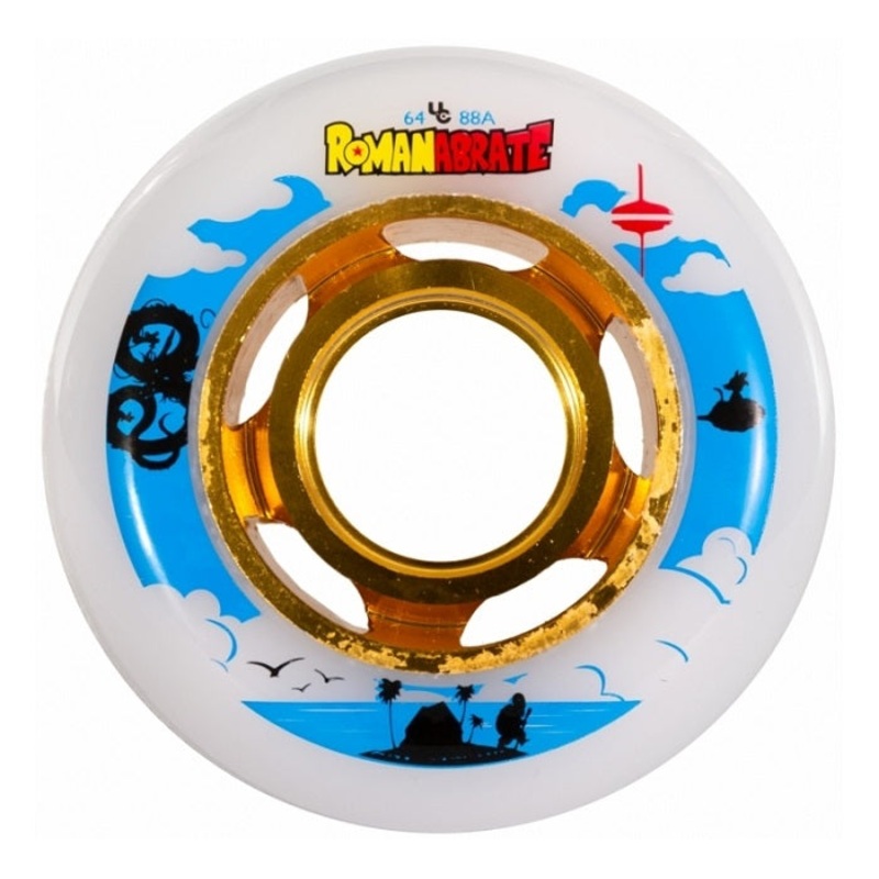 Undercover Apex Aluminium Core Roman Abrate Wheels 64mm 88a – Set of 4