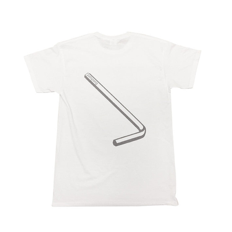 Allen tee white L