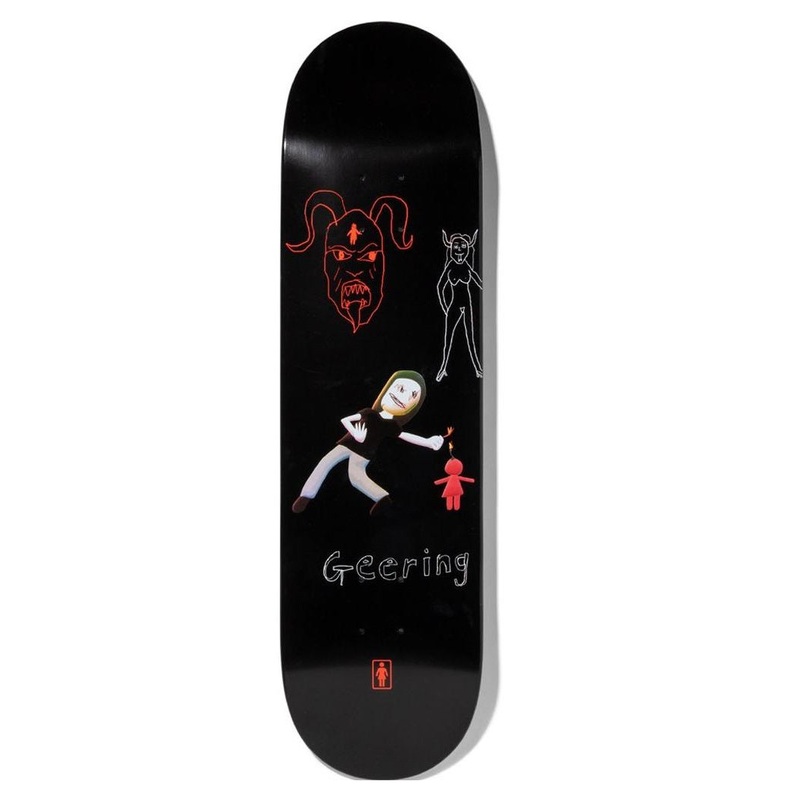 Girl One Off Breana Geering W41 Skateboard Deck – 8.0″
