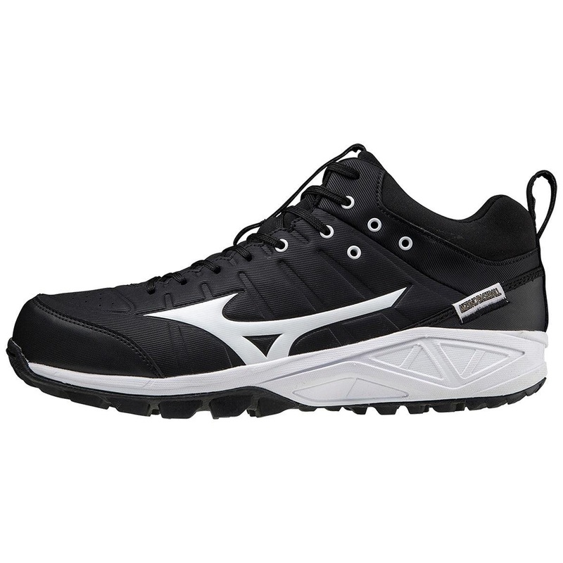 Mizuno Ambition 2 All Surface Mid Turf Shoe 4 Black/White