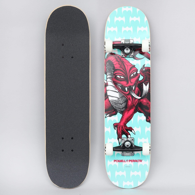 Powell Peralta 7.75 Cab Dragon One Off 291 Complete Skateboard Teal