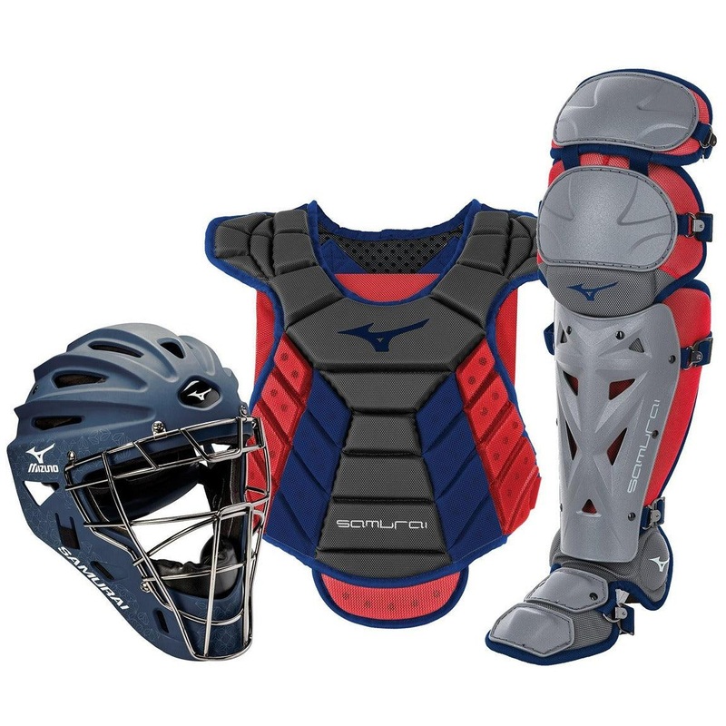 Samurai Womens Boxed Catcher’s Gear Set (14-15″) Black/Grey Womens
