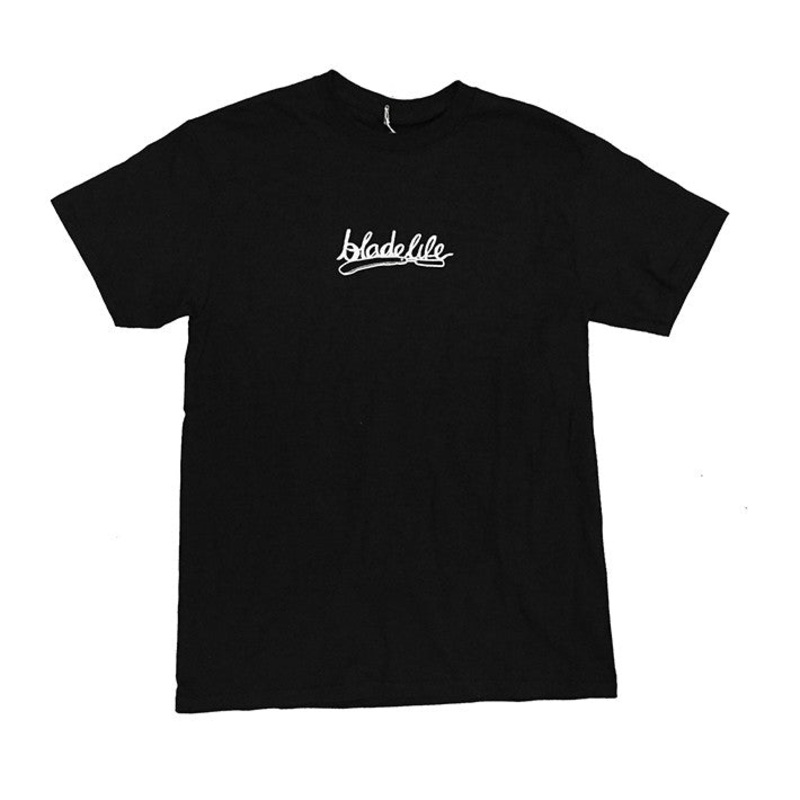 T-shirt black classic logo S