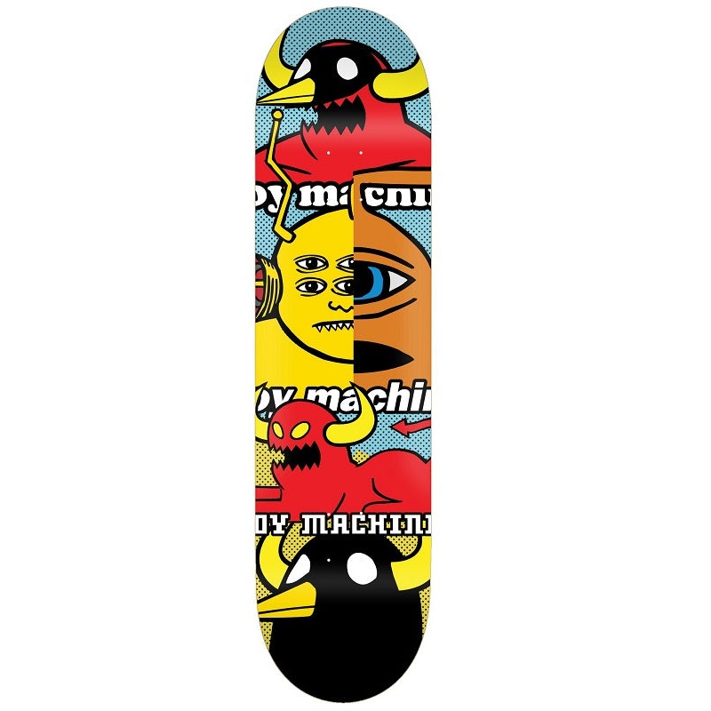 Toy Machine Chopped Up II Skateboard Deck – 8.13″