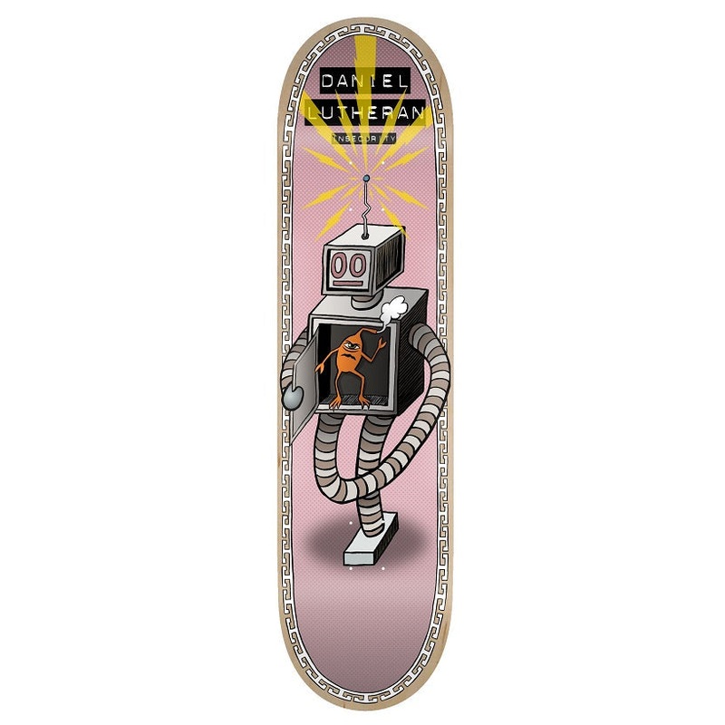 Toy Machine Lutheran Insecurity Skateboard Deck – 8.25″