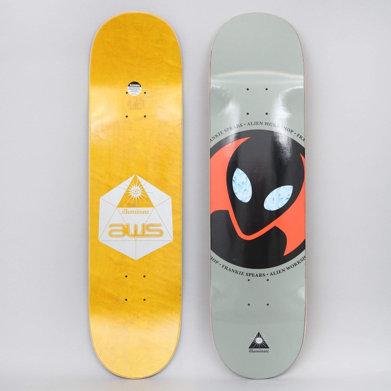 Alien Workshop 8.25 Frankie Spears Sacred Geo Skateboard Deck Black / Grey