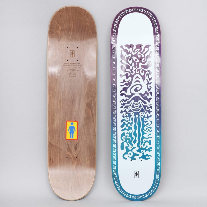 Girl 8.25 Simon Bannerot Mystic OG One Off Skateboard Deck