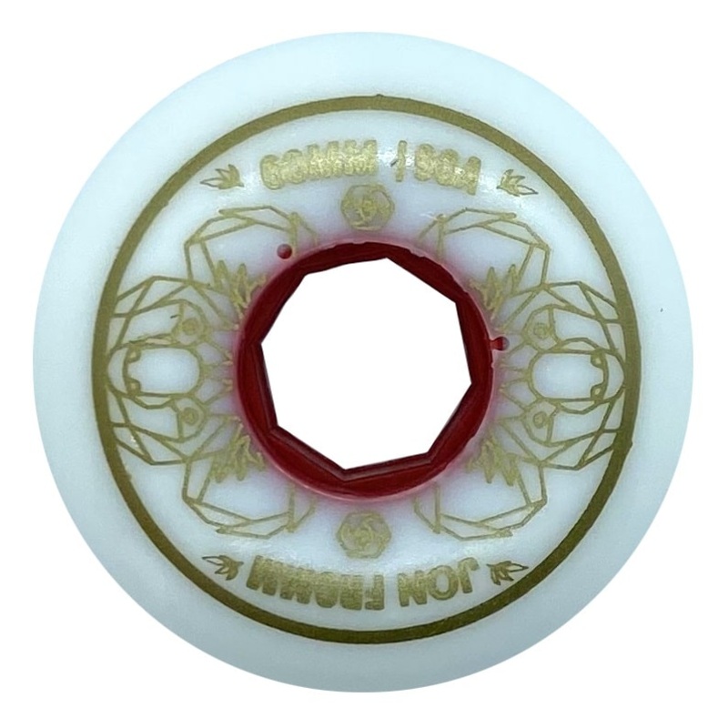 Red Eye Jon Froom White Wheels 60mm 90a – Set of 4