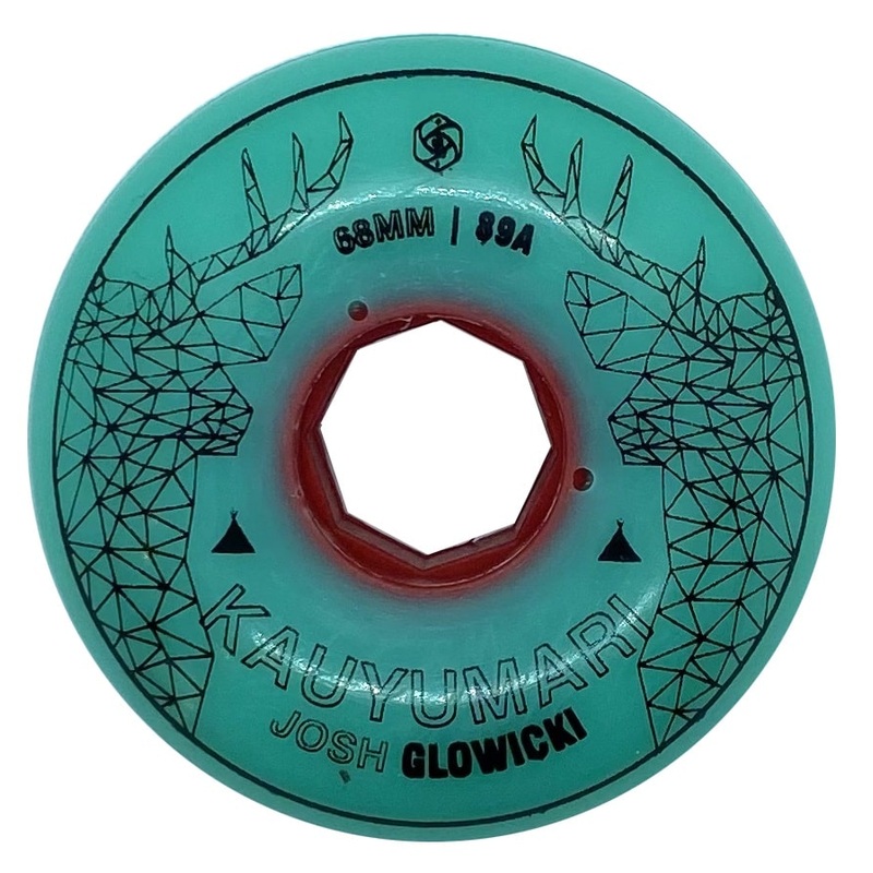 Red Eye Josh Glowicki Teal Wheels 68mm 89a – Set of 4