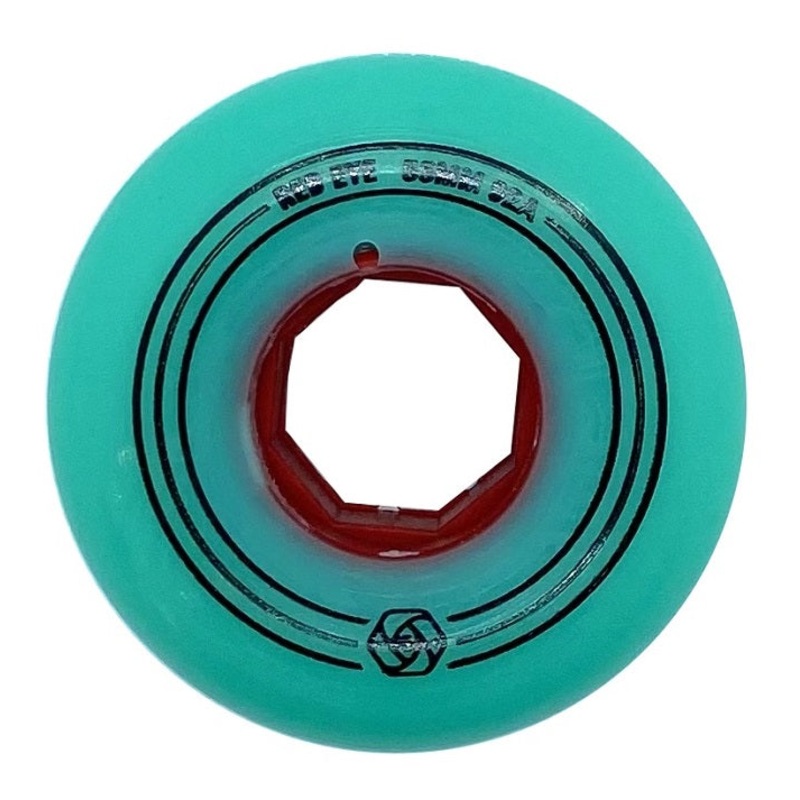 Red Eye Team Teal Wheels 55mm 92a – Set of 4