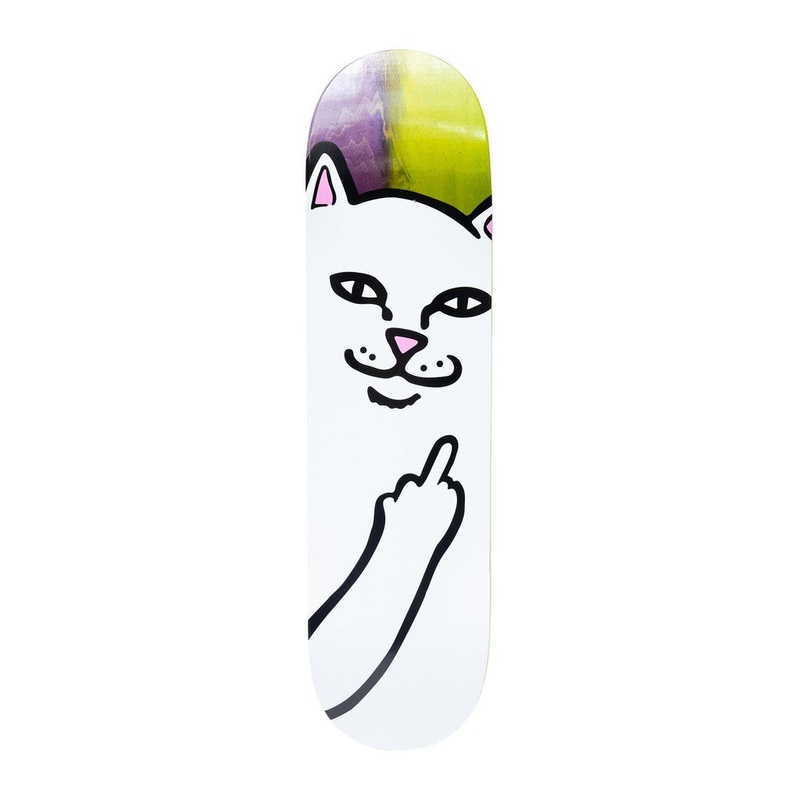 RIPNDIP Lord Nermal Purple/Lime Deck – 8.0″