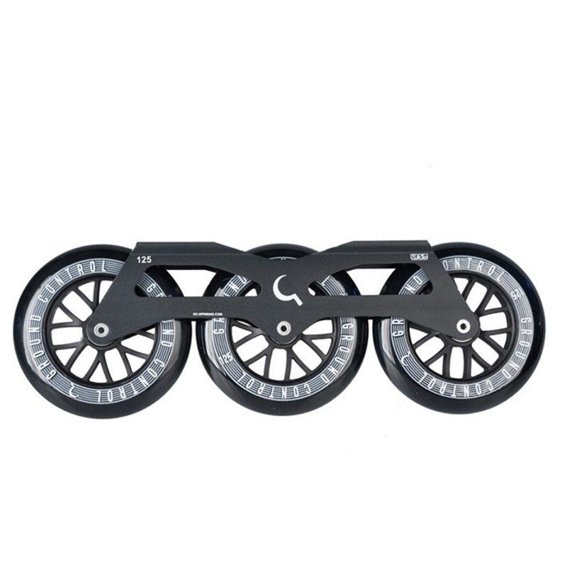UFS Tri-Skate Frame 3x125mm set black