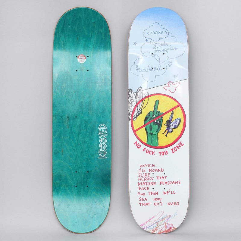 Krooked 8.62 Gonzales Nofu Zone Skateboard Deck
