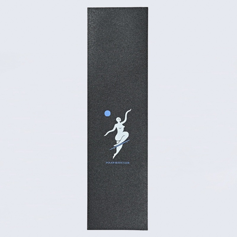 Polar Skate Club Skateboard Griptape Black / Blue