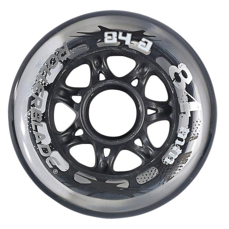 Rollerblade Recreational Wheels 84mm 84a – Set of 8
