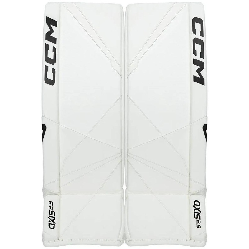Axis 2.9 Goalie Pads – Intermediate 30+1 Red/White/Blue