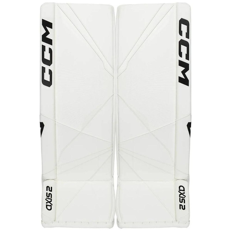 Axis 2 Goalie Pads – Senior 33+1 White