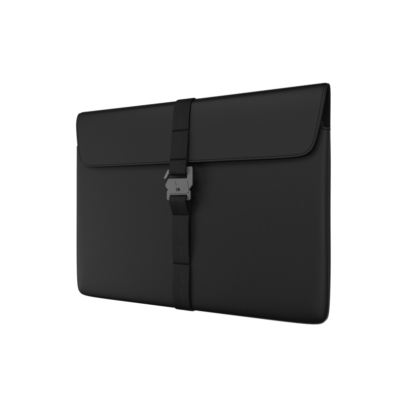 Essential 1st Generation Laptop sleeve 16 Vegan Leather Black Out