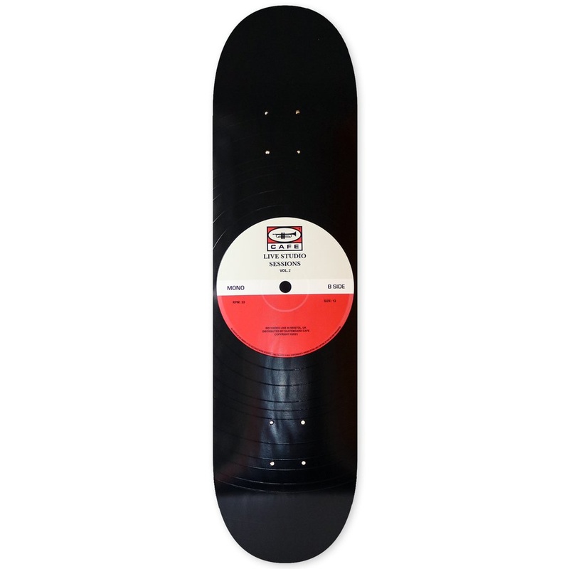 Skateboard Cafe “45” Grey/Cardinal Deck – 8.25″