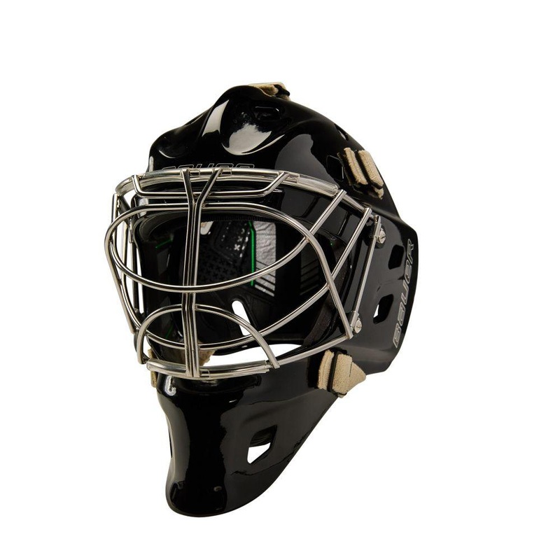 NME One Goalie Mask (Cat Eye) – Senior S Black