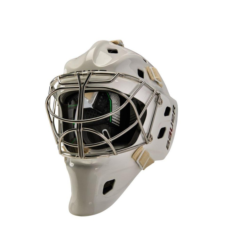NME One Goalie Mask (Cat Eye) – Senior S White