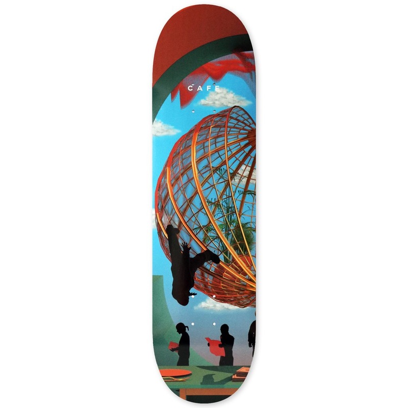 Skateboard Cafe Monopoly 1 Deck – 8.25″