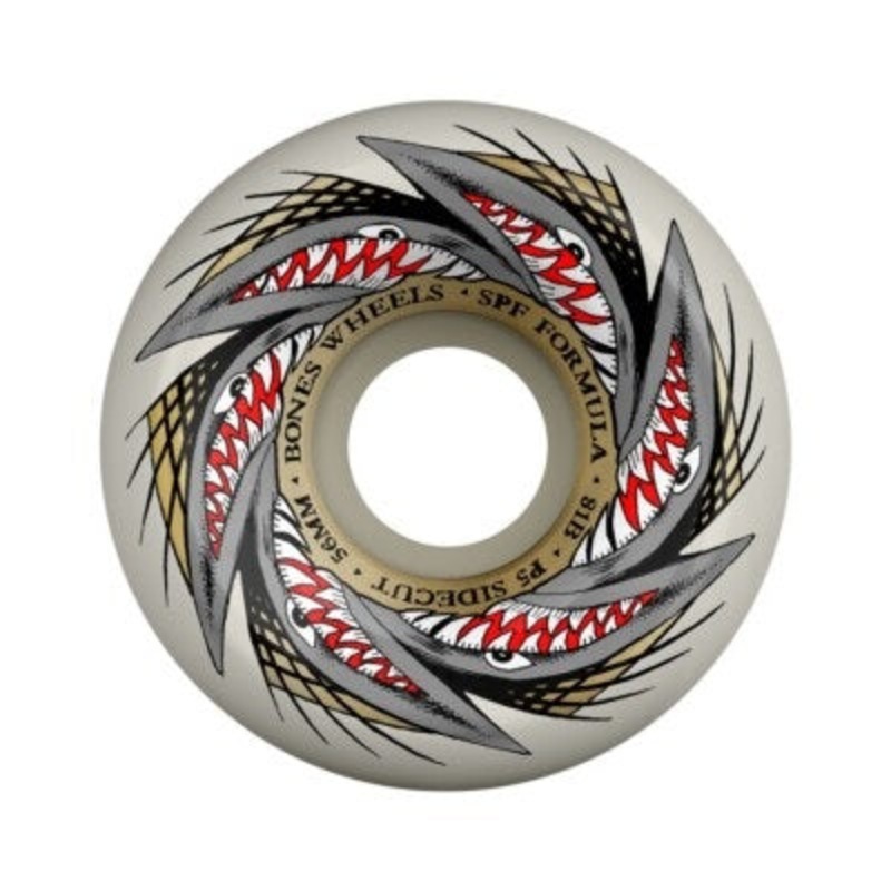 Bones SPF Sharknado Sidecut Skateboard Wheels – 56mm 84B