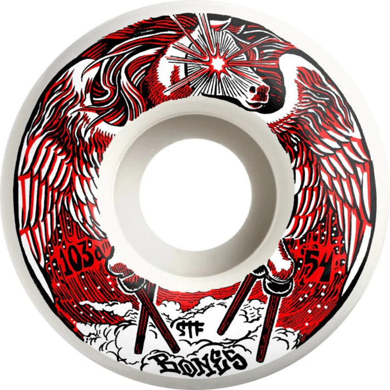 Bones STF Peg-Leg-Asus V1 Standard Skateboard Wheels – 54mm 103a