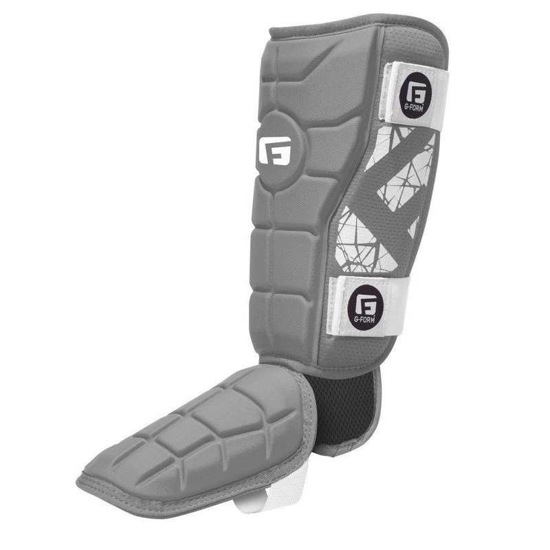 Elite Batter’s Leg Guard Left White