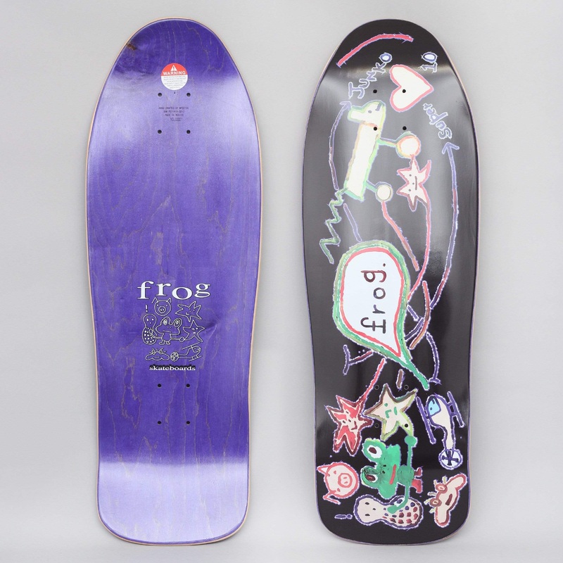 Frog 10 Super Junko Skateboard Deck Black