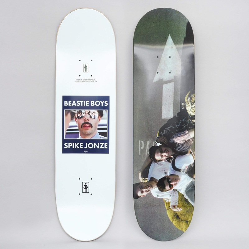 Girl 8.375 Beastie Boys Spike Jonze 3 Skateboard Deck