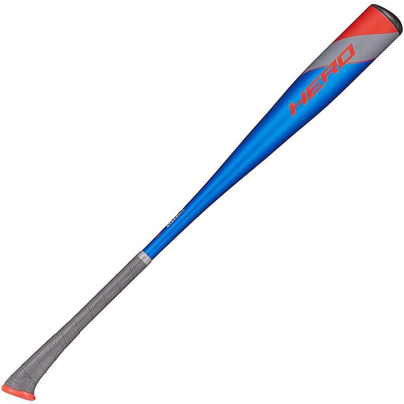 Hero 1-Piece LP1 Alloy USA Baseball Bat 2 1/2″ (-11) 26