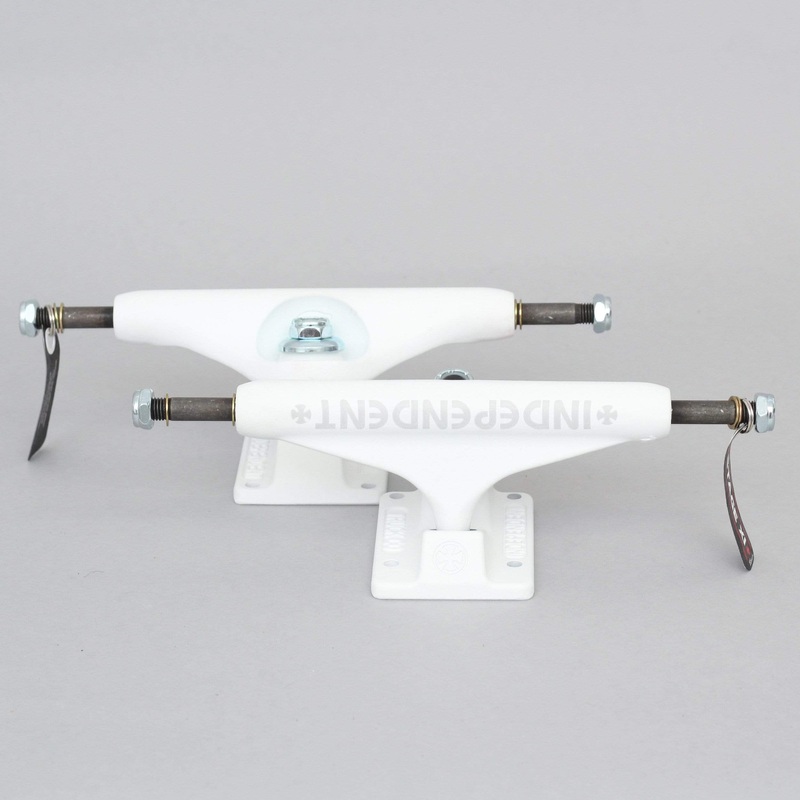 Independent 149 Stage 11 Trucks Bar White Out Skateboard Trucks White / White (Pair)