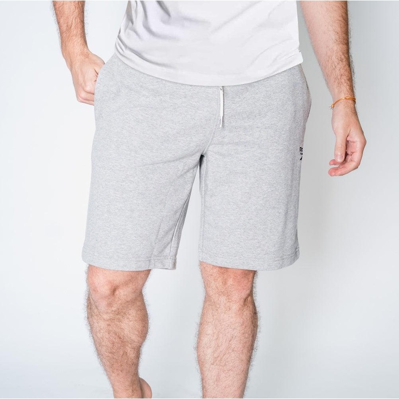 Reebok Identity Ft Short – Men’s S Medium Grey Heather