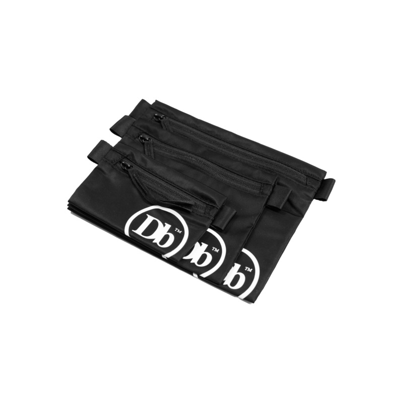 Essential Flat Pouch Bundle Black Out Black Out