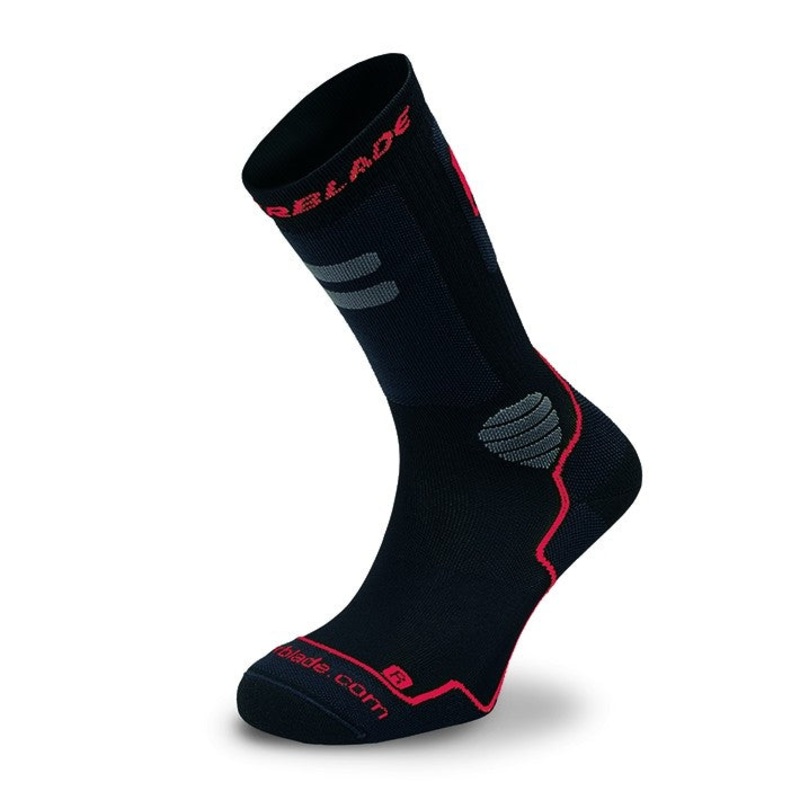 high performance socks black/red 35–38