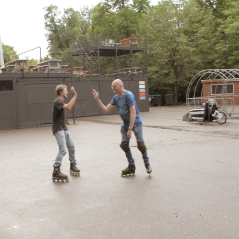 Private lesson Vondelpark 1 student No rental skates needed 1 Lesson