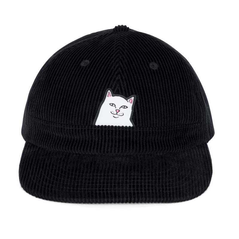 RIPNDIP Lord Nermal Corduroy Strapback – Black