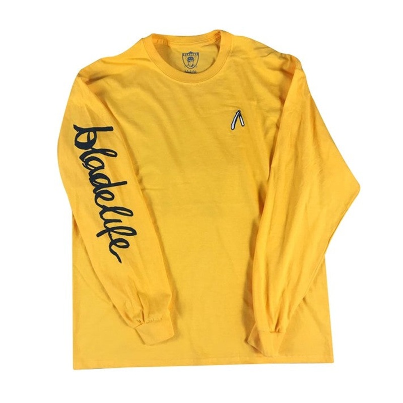 Signature long sleeve yellow M