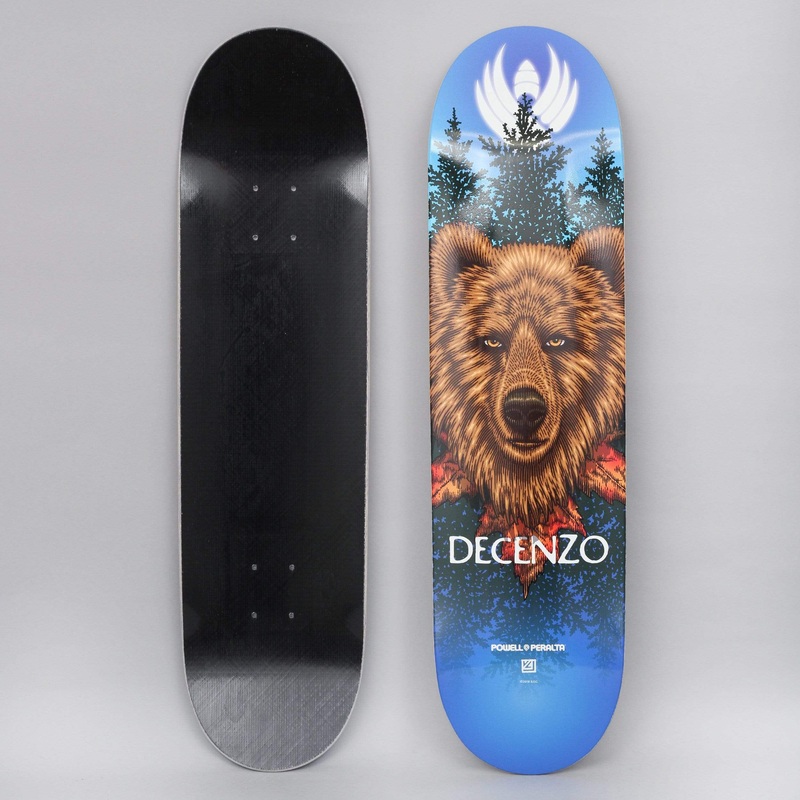 Powell Peralta 8.25 Scott Decenzo Bear Shape 248 Flight Skateboard Deck