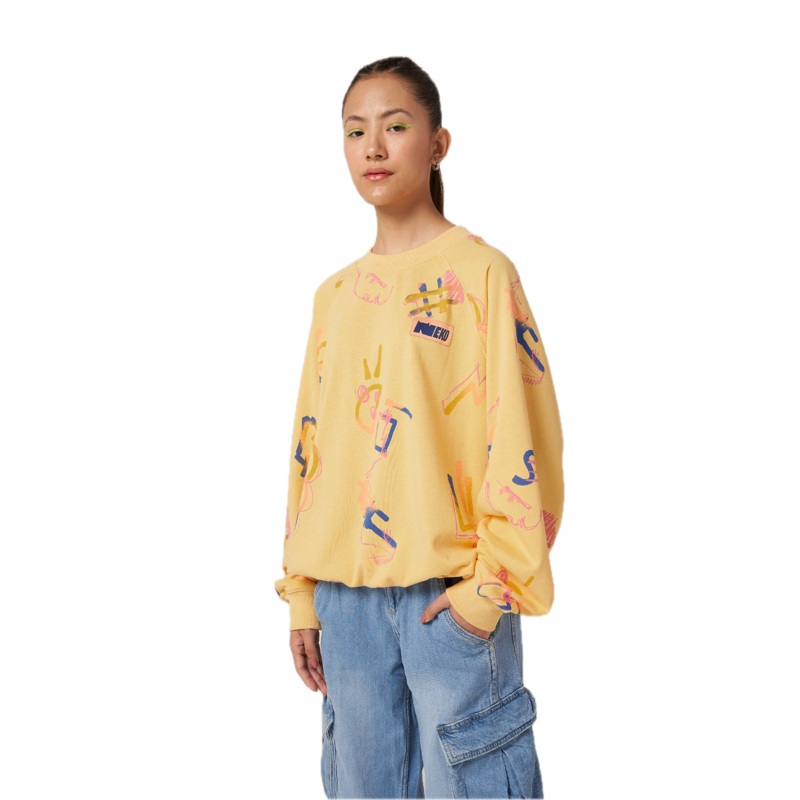 Not Limited Sweatshirt-Yellow XS