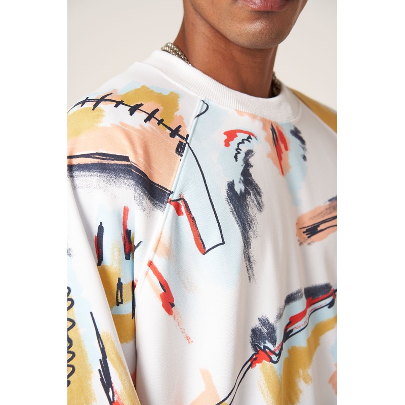 Retroma Sweatshirt White XS