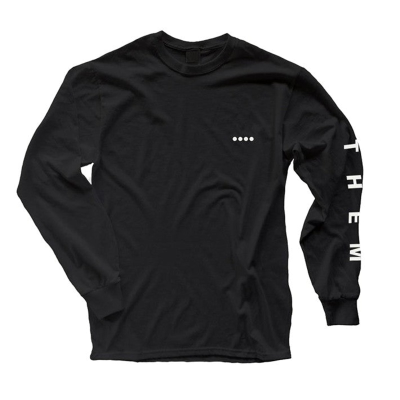 THEM SKATES LONG SLEEVE BLACK M