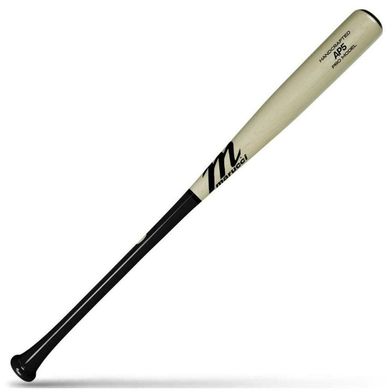 AP5 Pro Model Maple Wood Bat 31 Black/Natural