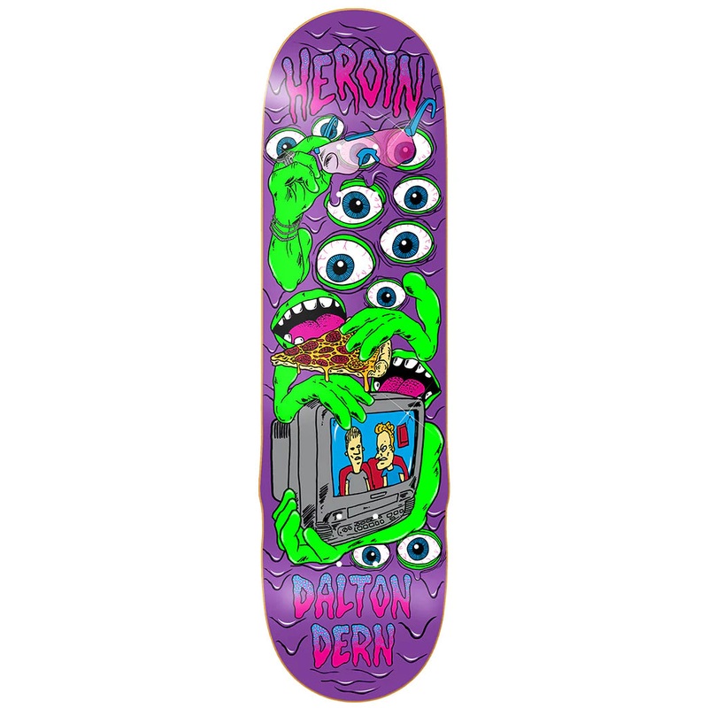 Heroin Dalton Dern Mutate Or Die Skateboard Deck – 8.75″