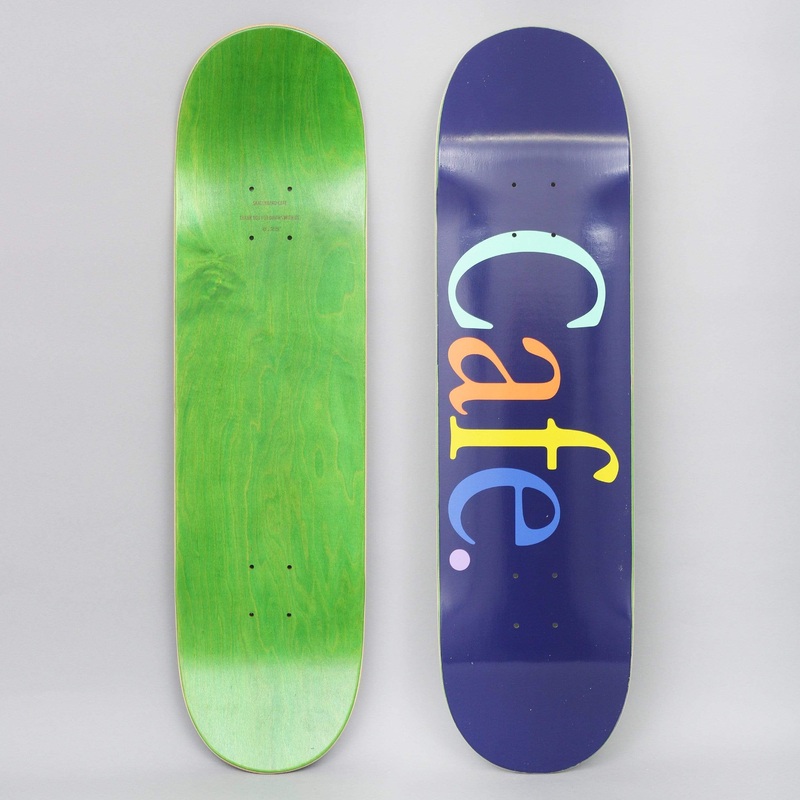 Skateboard Cafe 8.25 Wayne Skateboard Deck Navy