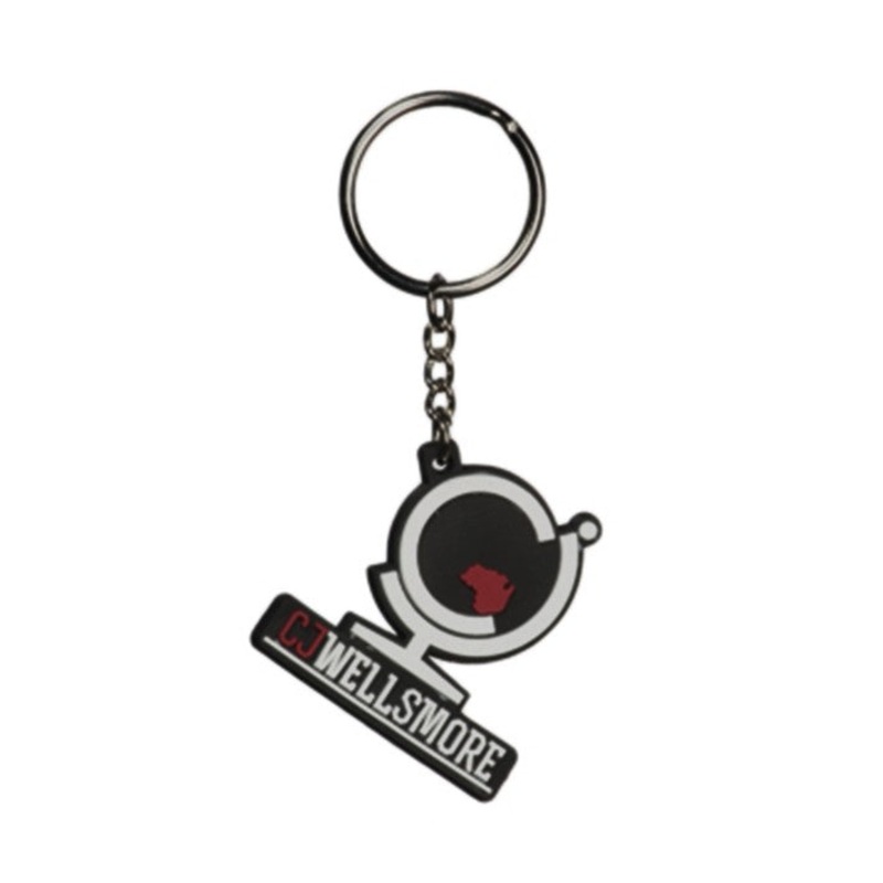 CJ logo keychain