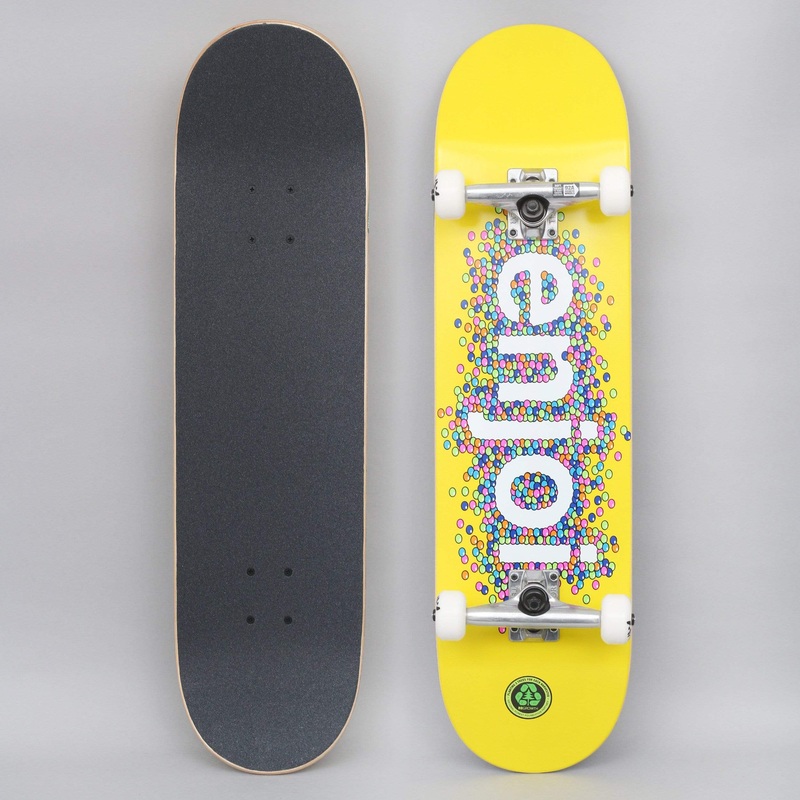 Enjoi 8.25 Candy Coated FP Complete Skateboard Yellow